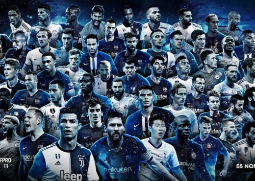 Këta janë 55 futbollistët më të votuar 
