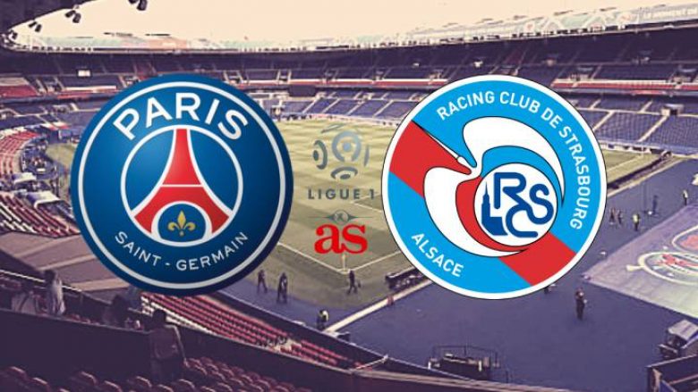 PSG pret Strasbourgun, formacionet zyrtare