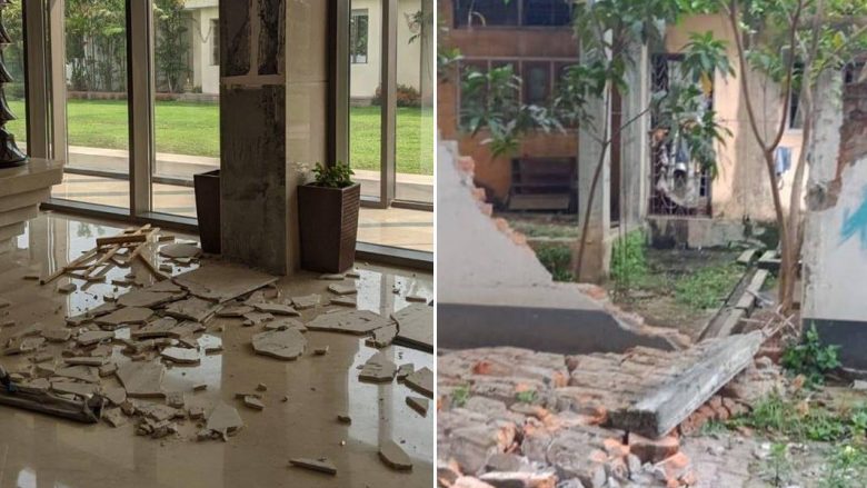 Një tërmet i fuqishëm godet Assam-in e Indisë – pamje që tregojnë dëmet e shkaktuara
