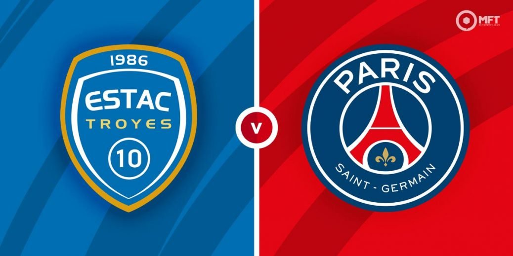 Formacionet zyrtare të ndeshjes Troyes-  PSG