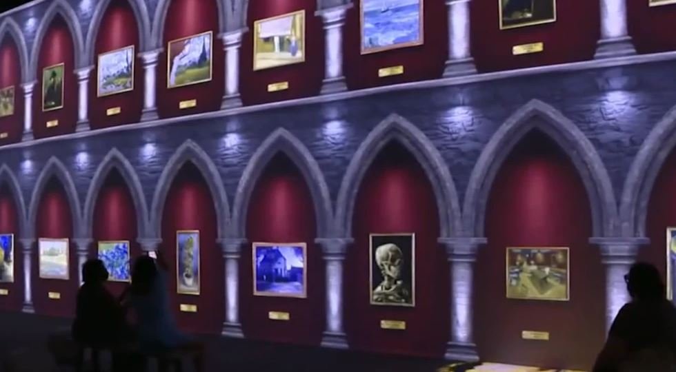 Ekspozita virtuale me pikturat e Vincent Van Gogut 