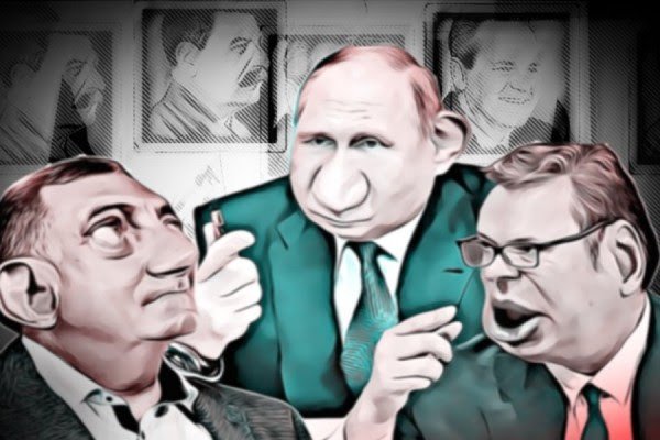 Gazi i Putinit po i mban në pushtet Vuçiqin e Dodikun