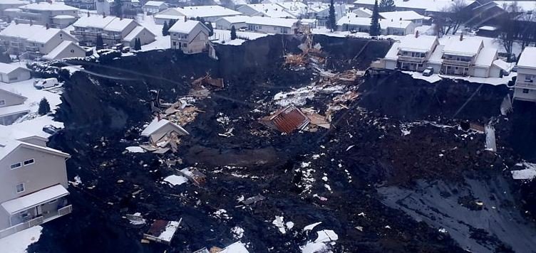 U hap toka dhe “përpiu” shtëpitë/ Norvegji, gjenden trupa të tjerë 