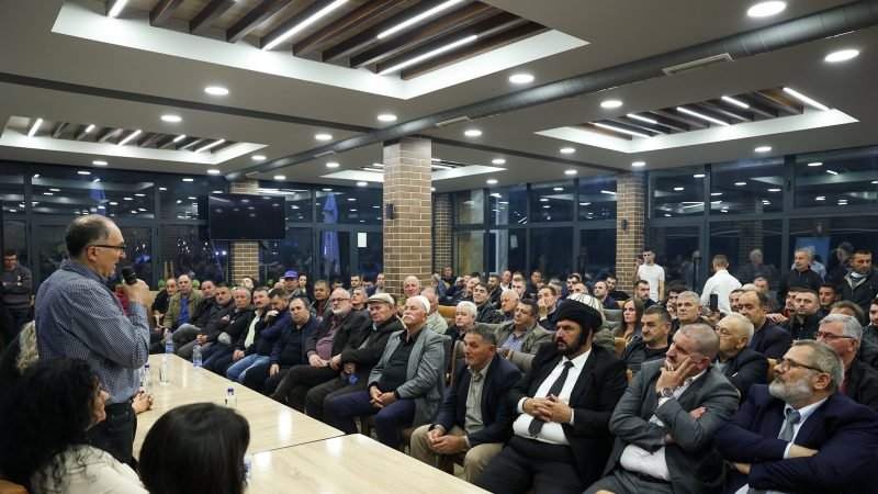 Totaj merr mbështetje të madhe në vendlindjen e tij në Has