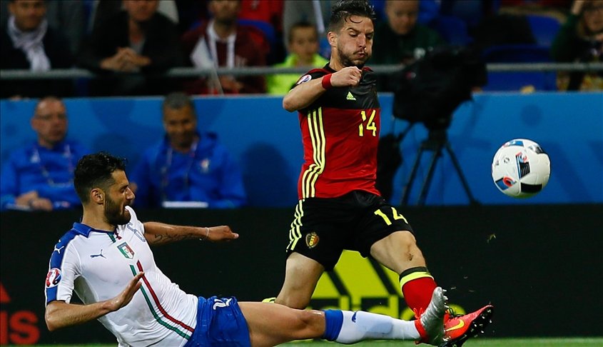 Itali - Belgjikë, formacionet zyrtare