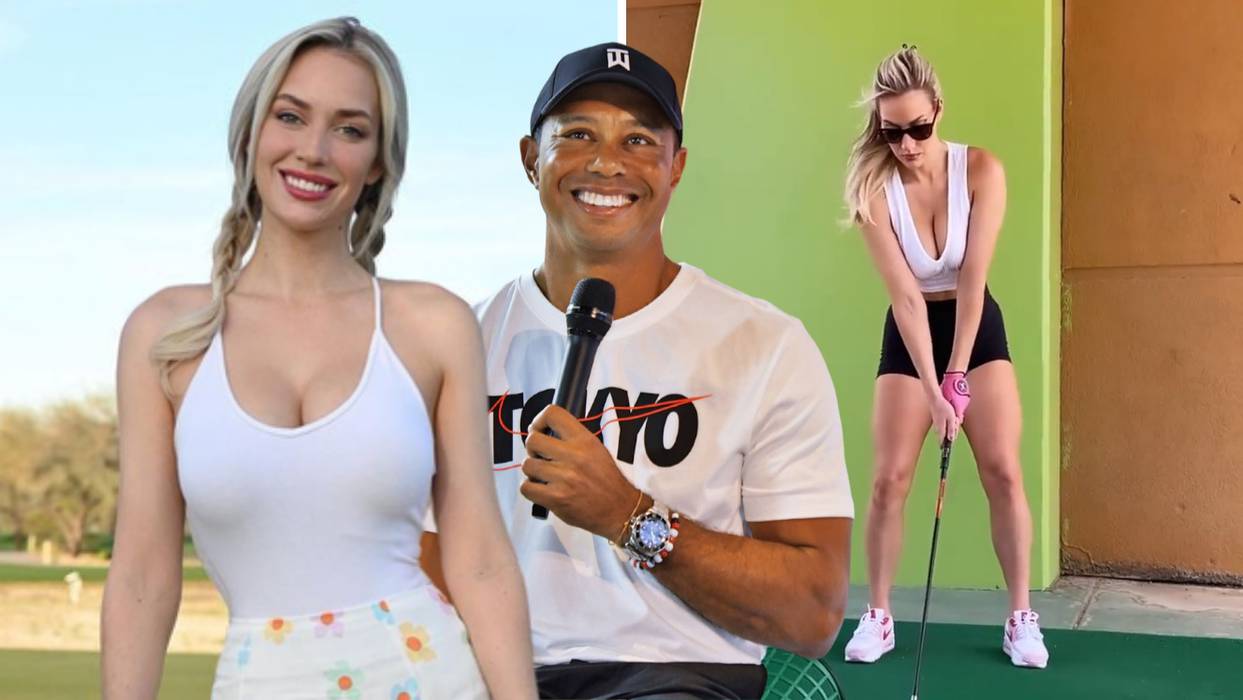 Kjo bukuroshe mburret që është para Tiger Woods
