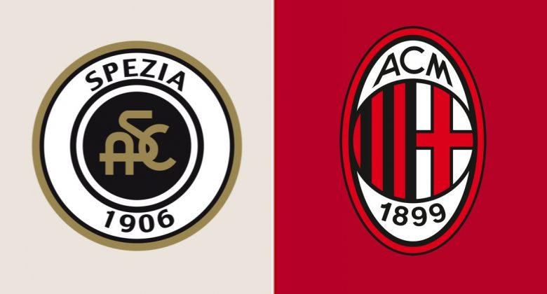 Spezia - Milan, formacionet zyrtare