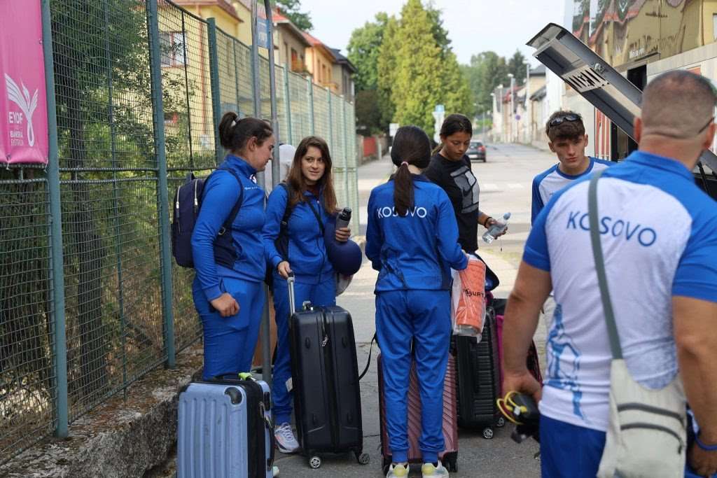 Festivali Veror Olimpik Evropian për të Rinj, ekipi i Kosovës arrin në Sllovaki