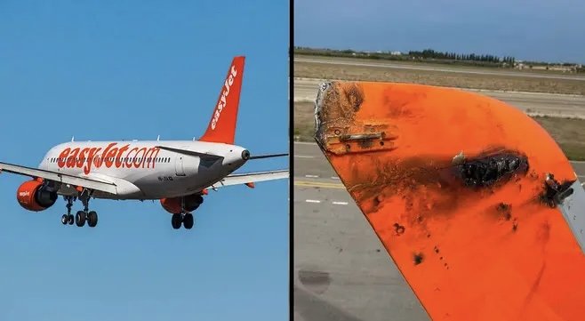 Dalin pamjet e frikshme: Aeroplani goditet nga rrufeja, ja nga ku ishte nisur