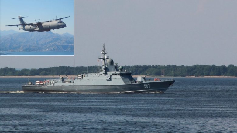Anije ruse manovra pranë Shqipërisë, mediat italiane: Aeroplanët u ngritën në qiell