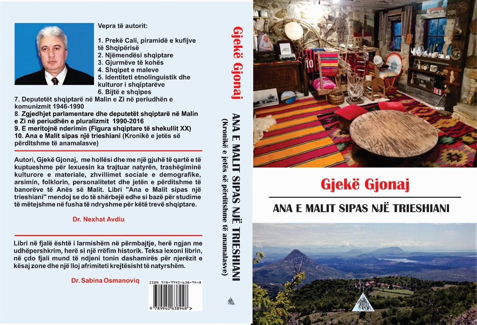 Gjekë Gjonaj botoi librin e ri “Ana e Malit sipas një trieshjani”