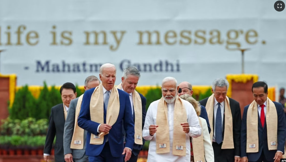 Udhëheqësit e G-20 nënshkruajnë marrëveshje për korridor tregtie nga India në Evropë