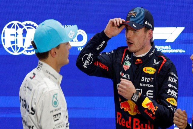 Verstappen sulmon Russell: Ka humbur respektin tim