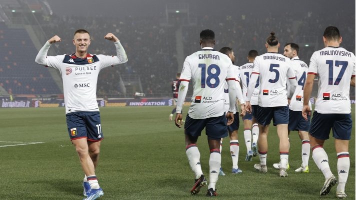 Genoa kthehet me një pikë nga Bologna