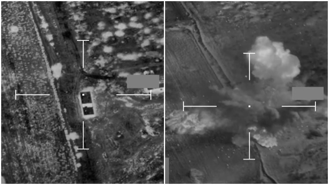 Momenti kur aeroplani britanik Typhoon godet objektivin e Houthit në Jemen - pason një shpërthim i madh