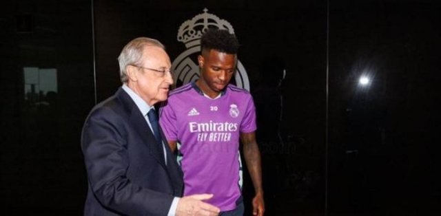 Florentino Perez këshillohet të shesë Vinicius Junior