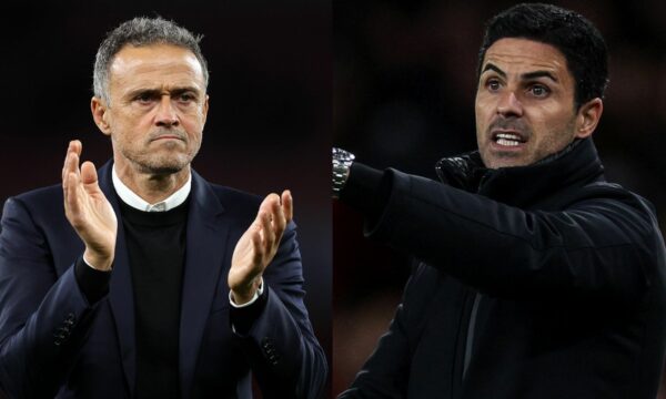 Arteta e Enrique vendosin për 11-shet startuese