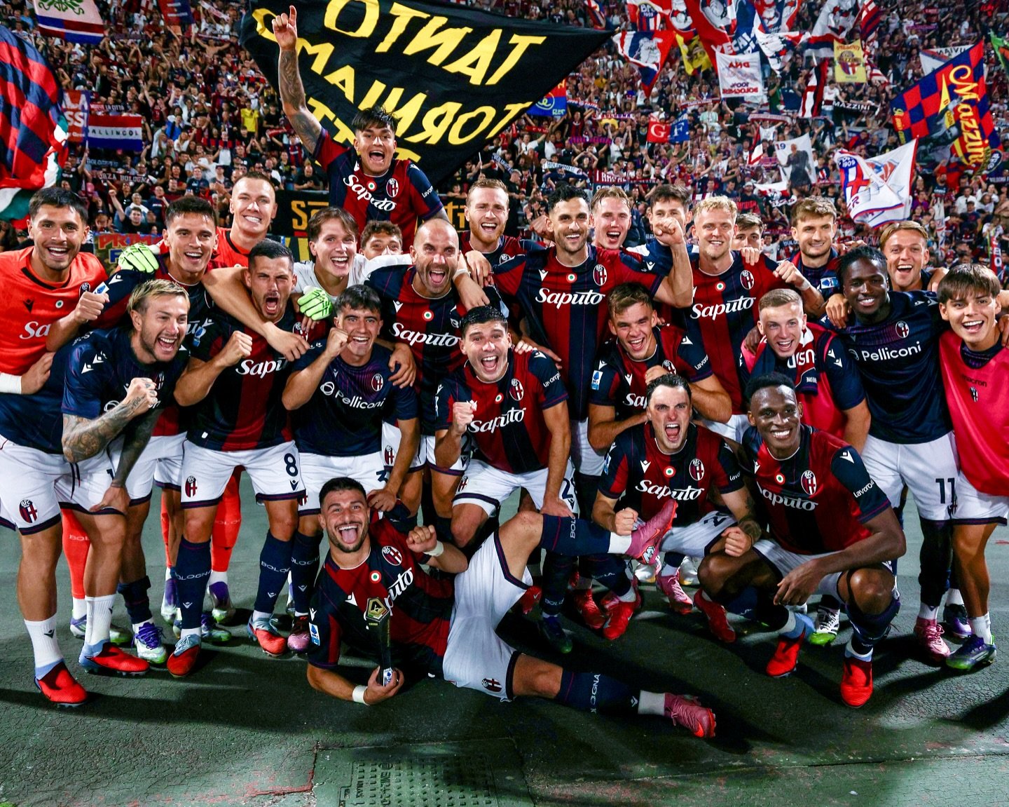 Bologna ul me këmbë në tokë Como-n