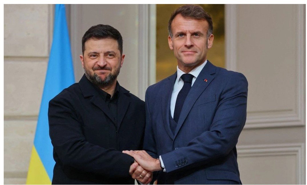 Macron pas takimit me Zelenskyn: Vetëm Ukraina ka të drejtën të vendosë për territoret e saj