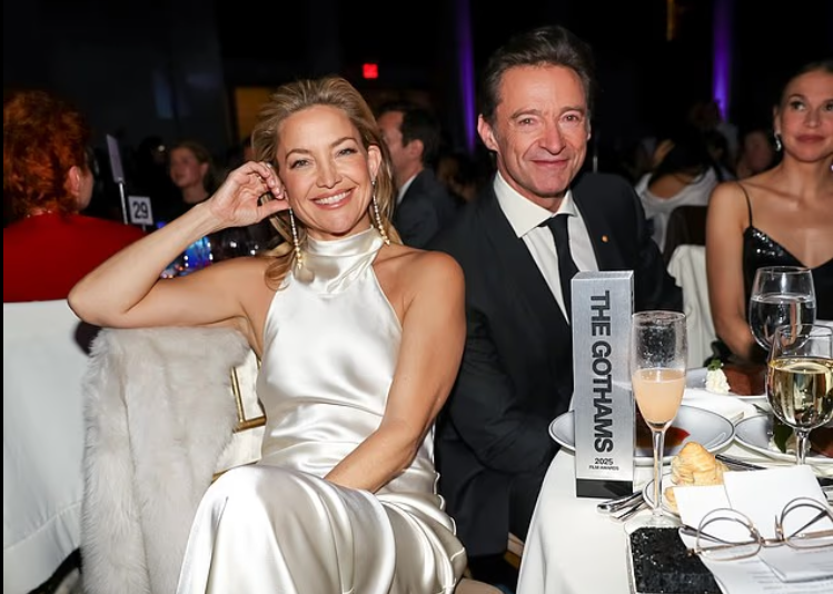 Kate Hudson shkëlqen pranë Hugh Jackman në Gotham Awards