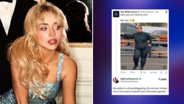 ​Sabrina Carpenter kritikon Trump për përdorimin e këngëve të saj për të promovuar arrestimet e ICE