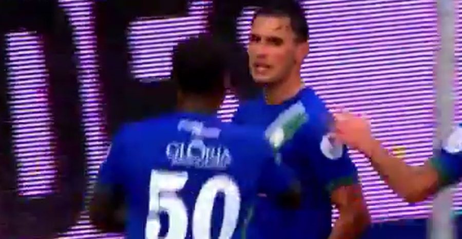 Futbollisti i Kombëtares nuk “fal” portierin kundërshtar