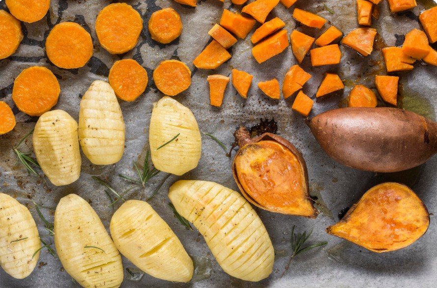 Kungull i kuq apo patate e ëmbël: Cili ka më shumë kalium?