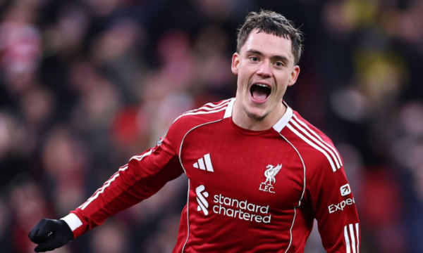 Florian Wirtz i lumtur për golin e parë me Liverpoolin