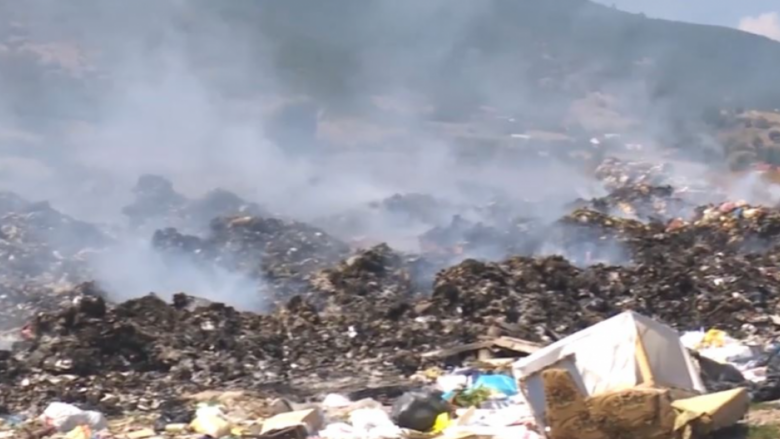 Që një javë po digjet deponia e Prilepit, autoritetet dyshojnë për faktor njerëzor