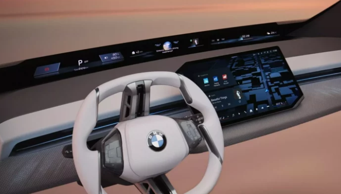 BMW me ndryshime brenda automjetit: Ekrani tani është pranë xhamit të përparmë