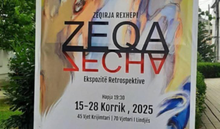 Penelatat nga tej ‘oqeani (Kanadaja) të piktorit Zeqirja Rexhepi, arrijnë në Gjilan
