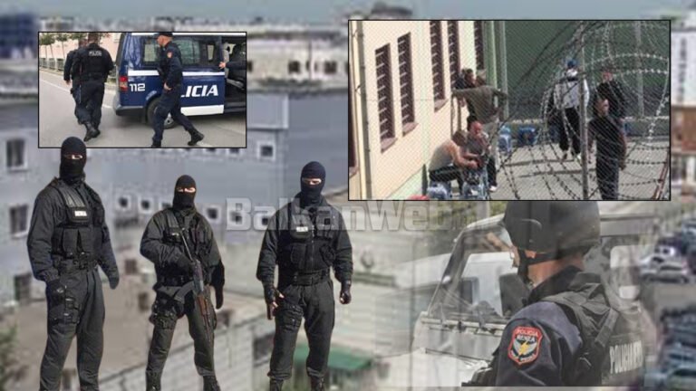 Policia e Burgjeve zhvillon kontrolle blic në institucionet e paraburgimit 313 dhe 302 në Tiranë