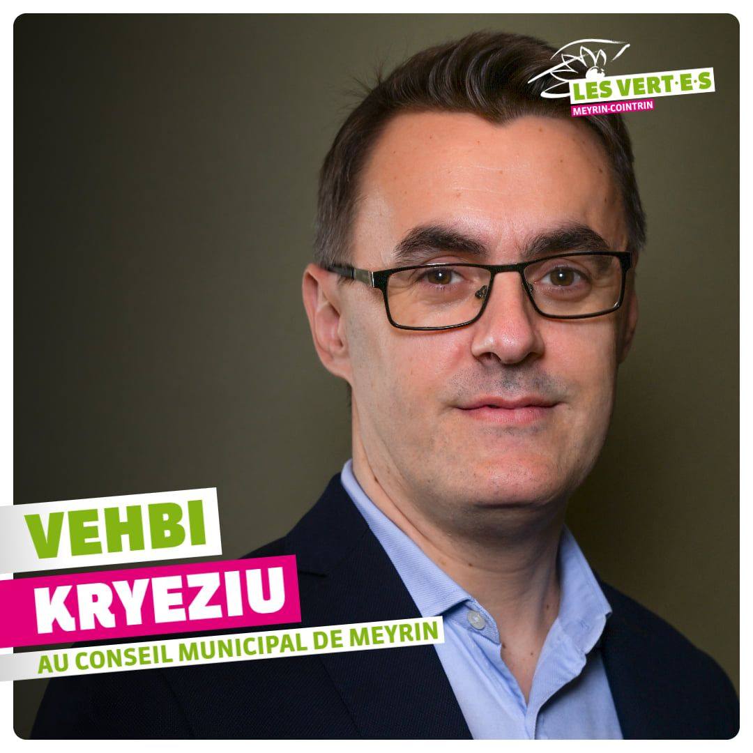 Ing. Vehbi Kryeziu, përfaqësues i denjë jo vetëm i komunitetit tonë, por edhe i komuniteteve të tjera të komunës Meyrin të Gjenevës