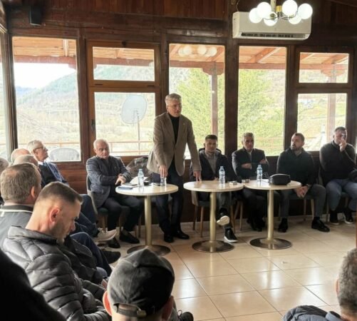 Gjekmarkaj prezanton kandidatin për deputet Aleksandër Lala në Mirditë: Votoni PD, për një Shqipëri më të drejtë