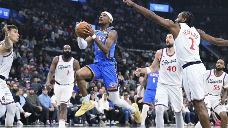 Thunder marrin fitore të madhe në udhëtim te Clippers