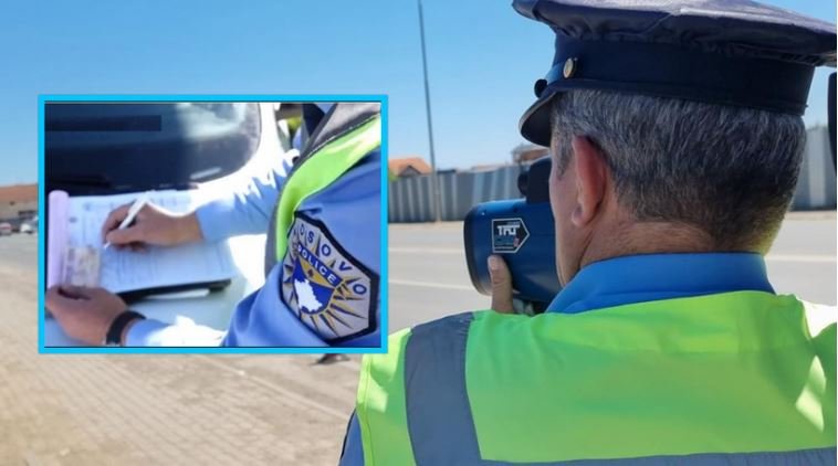 Policia e Ferizajt shqiptoi mbi 1 mijë gjoba trafiku brenda një jave