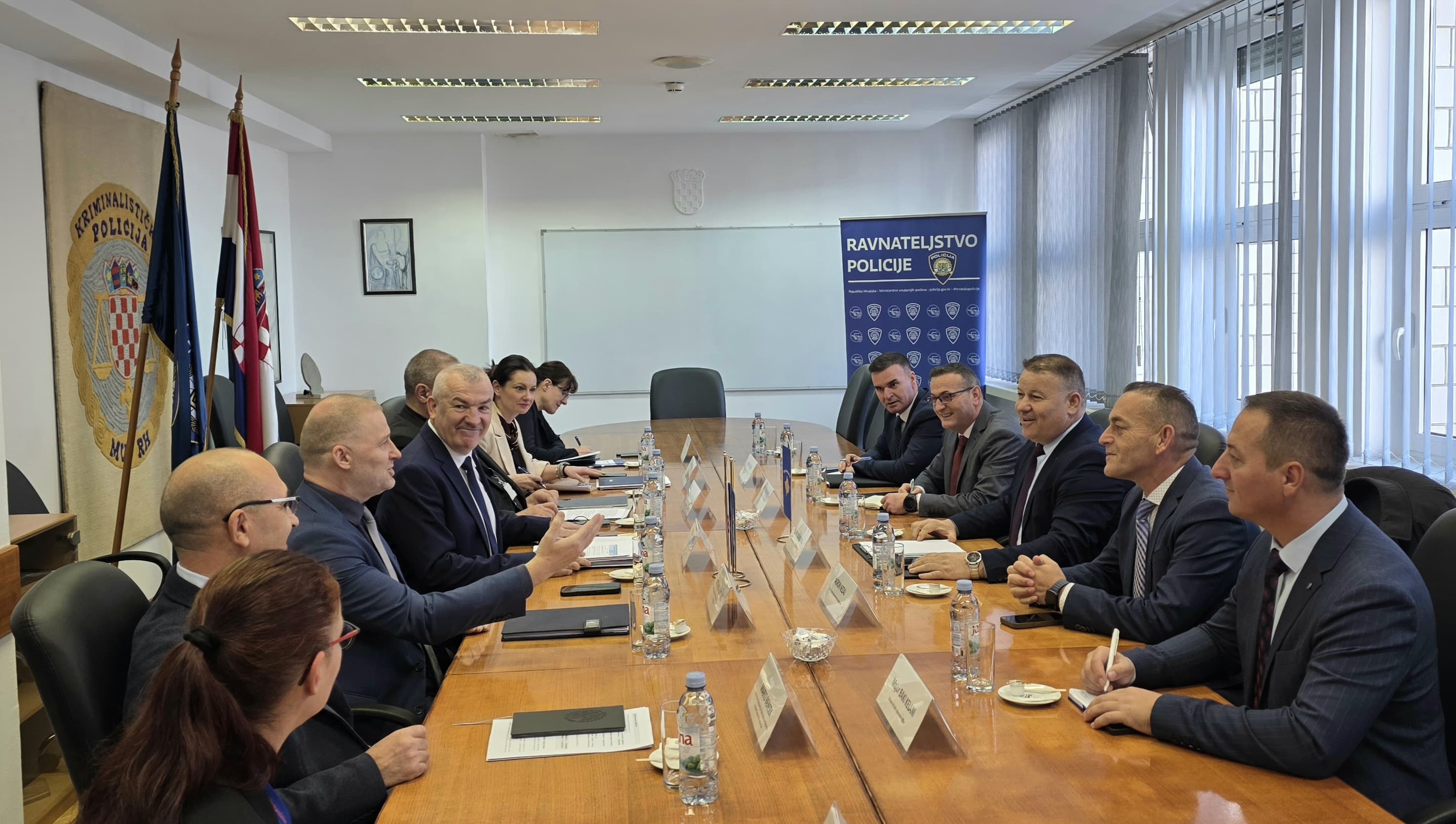 Delegacioni i Policisë së Kosovës qëndroi për vizitë zyrtare në Kroaci