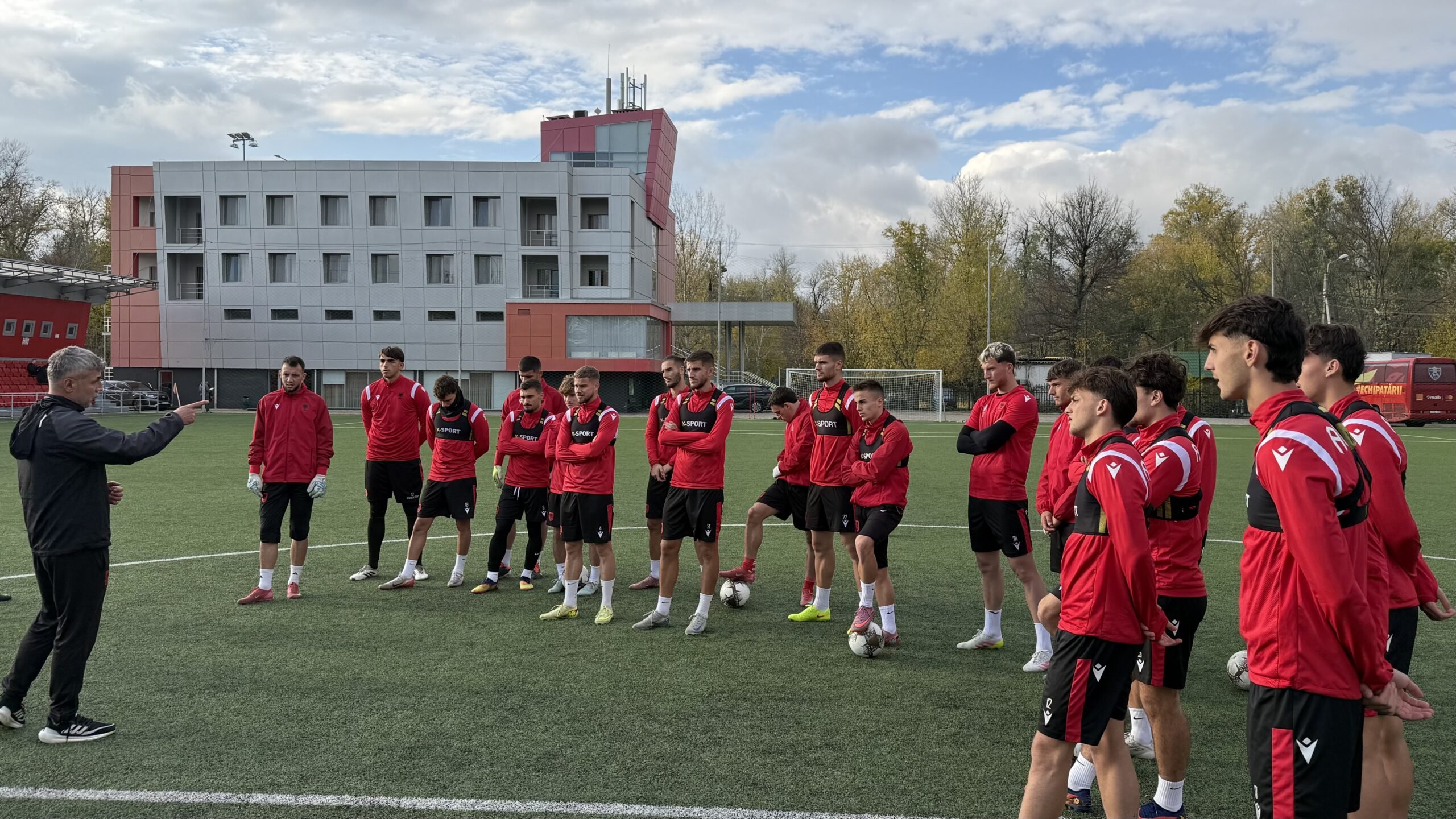 Kombëtarja U-21 mbyll përgatitjet për ndeshjen me Moldavinë