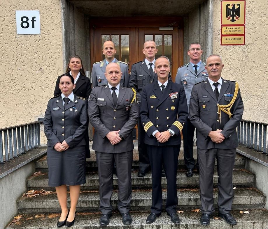 Ministria e Mbrojtjes mban takim bilateral me atë të Forcave të Armatosura të Gjermanisë 