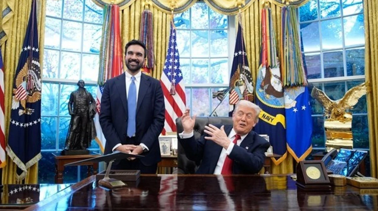 Moment interesant në Shtëpinë e Bardhë, Trump me buzëqeshje i drejtohet Mamdanit: Mund të më quash fashist
