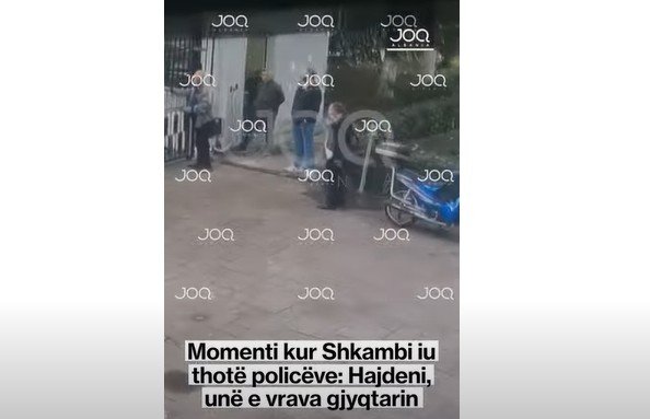 “Hajdeni, unë e vrava”: Momenti kur arrestohet vrasësi i gjyqtarit në Tiranë