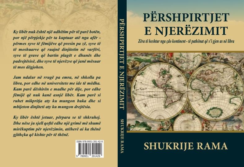 Shukrije Rama sjell librin “Përshpirtjet e Njerëzimit”  -  Një zhanër i ri letrar që bashkon udhëtimin me shpirtin njerëzor