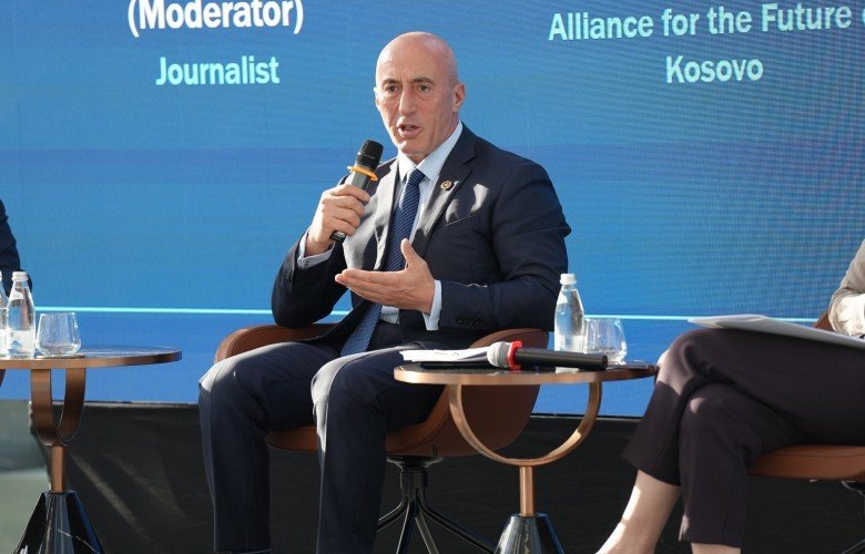 Haradinaj në Forumin Ndërkombëtar të Strategjisë: Shteti forcohet me aleatë
