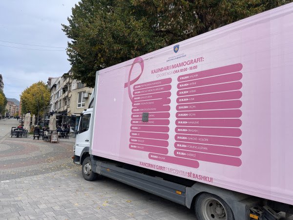 Mamografia mobile kalon urën, kontroll falas për gratë në veri