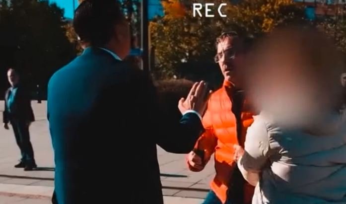 “Mos mu afro se të mys”/ Publikohet video e plotë e incidentit të Zemajt me qytetarin, ndërhyri edhe Agim Bahtiri