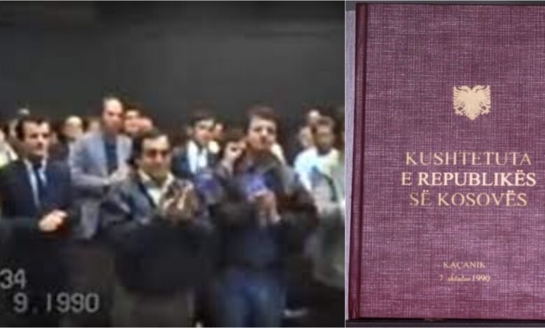 Kushtetuta e Kaçanikut hapi rrugën drejt themeleve të shtetësisë