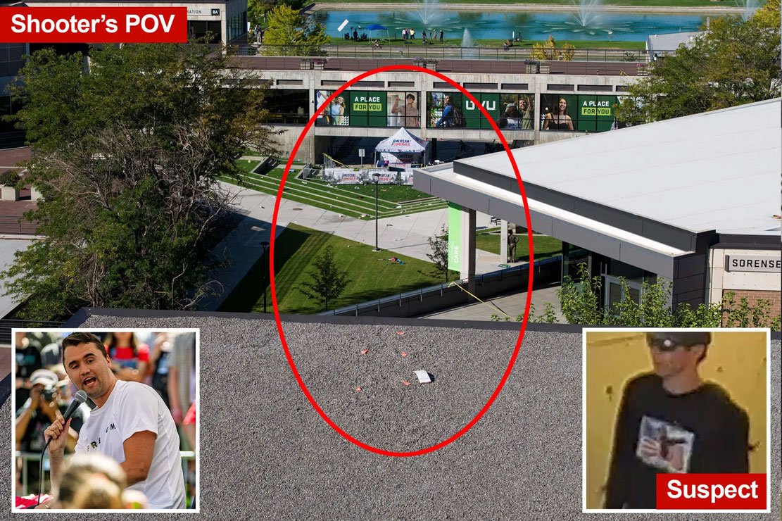 Foto tronditëse zbulojnë vendin e atentatit ndaj Charlie Kirk: Hetimet në kulmin e tyre