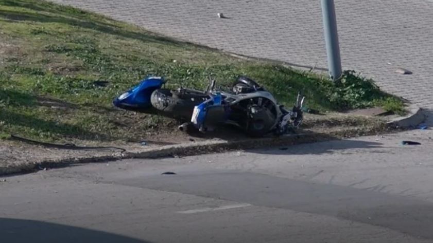 Aksident trafiku në Shtip, lëndohet një motoçiklist