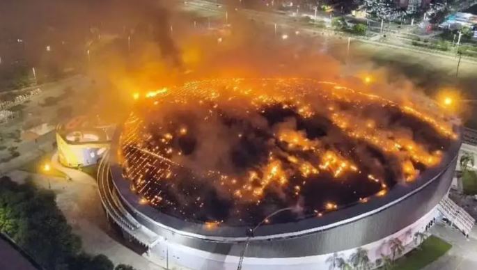 Shpërthen zjarr në Parkun Olimpik në Brazil gjatë Kampionatit Botëror për të rinjtë