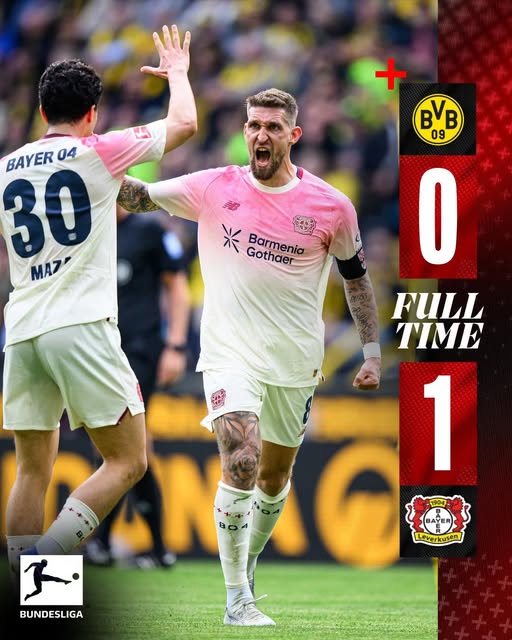 Leverkusen befason Dortmundin, fiton në “Signal Iduna Park”